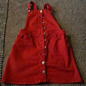 Maje red Skirt overalls